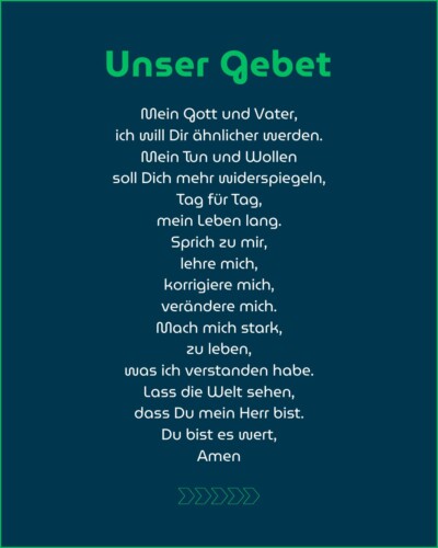 Unser Gebet für Ethik